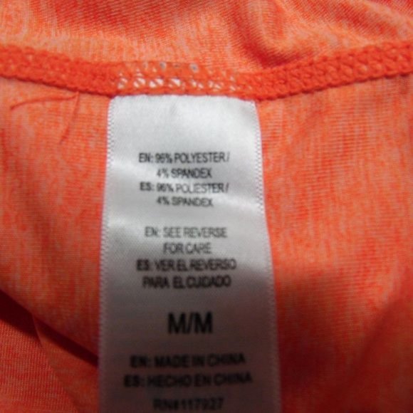 Coral razor back active tank top Reebok size M medium - Picture 6 of 6